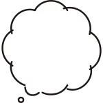 Balloon Cloud SVG Icon